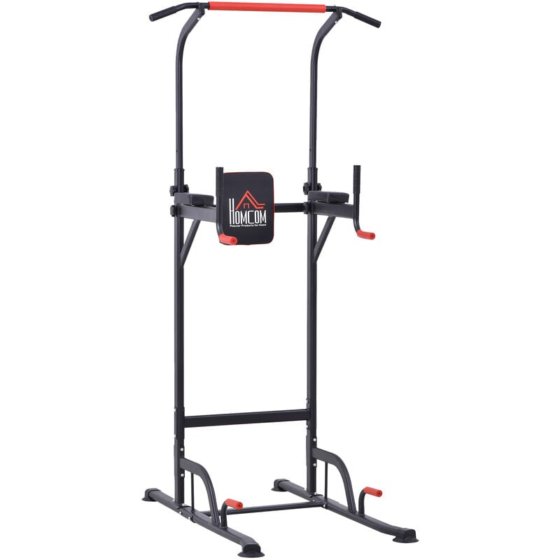  Valor Fitness Power Tower Dip Station - Functional Workout -  Pull Ups Chin Ups Knee Raises Leg Raises Dips Machine Push Ups - Home Gym  Strength Training Equipment -CA-16 : Sports & Outdoors