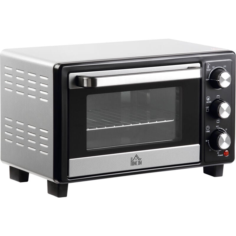 Mini Electric Oven 9L with Adjustable Temperature Timer