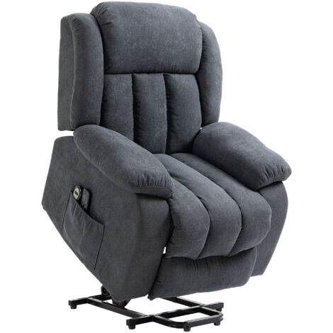 HOMCOM Power Lift Recliner Chair, Lift Chair for Elderly with Massage (1/5)