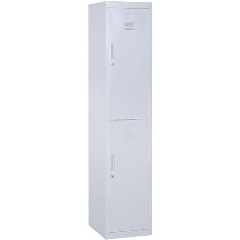 Vinsetto 1.8m Locker Office Cabinet Storage Cold Rolled Steel w ...