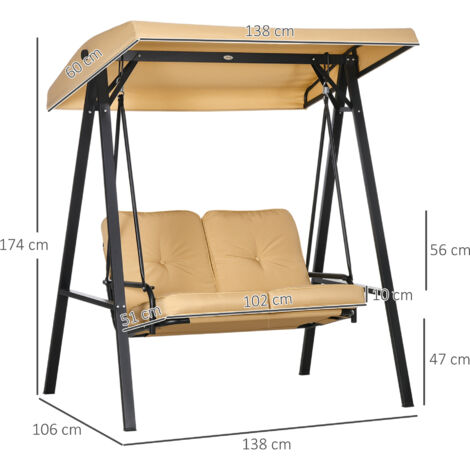 glendale swing seat