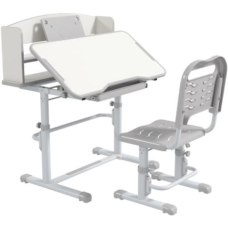 ZONEKIZ Kids Desk and Chair Set