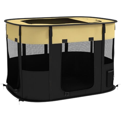 PawHut Portable Dog Pen for Puppies, Rabbits, Kittens, Guinea Pigs L