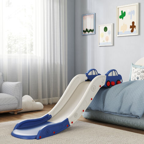 AIYAPLAY Kids Slide for Bed, Sofa, Easy to Assemble, Blue (1/5)