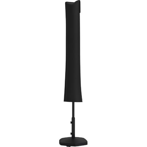 Outsunny Parasol Cover, Patio Cantilever Cover, Banana Umbrella Cover, Black (1/5)
