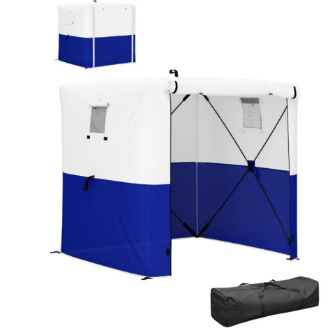 Outsunny 2 x 2m Pop Up Gazebo with Sides Easy up Party Tent with Carry Bag Blue (1/5)
