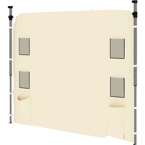 Outsunny Side Panel for 3x3 m Pop Up Gazebos, 1 Pack Sidewall Only, Beige