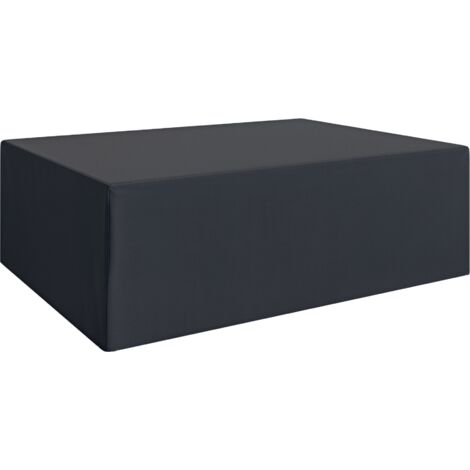 Outsunny 275x205cm Outdoor Furniture Protective Cover Water UV Resistant Black