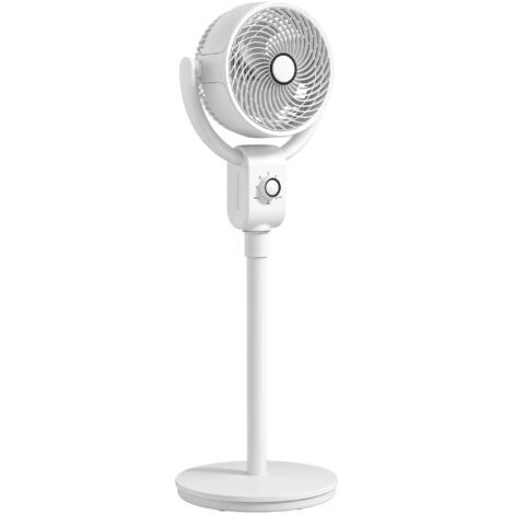 HOMCOM Pedestal Fan, Air Circulation Fan with Oscillating, Tilt, for Home