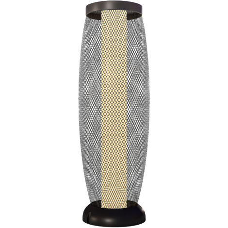Outsunny 71.5 cm Garden Solar Lamp, Metal Floor Lamp with Auto On/Off LED