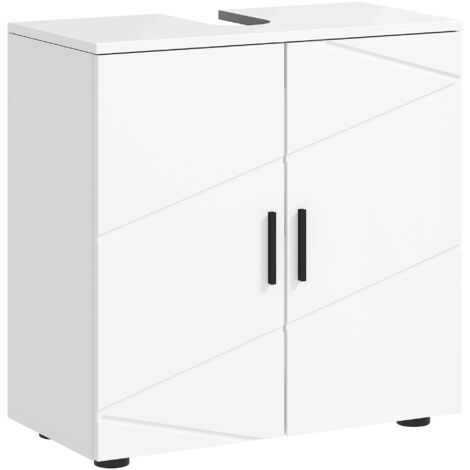 kleankin Bathroom Vanity Unit, Sink Cabinet with Shelf 10x 20cm