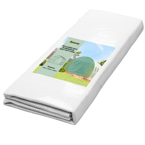 Outsunny 4 x 3 x 2m Greenhouse Replacement Cover ONLY for Tunnel Greenhouse (1/5)