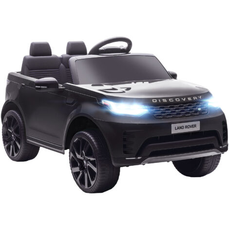 AIYAPLAY Land Rover Discovery Licensed 12V Kids Electric Car w/ Remote Black (1/5)