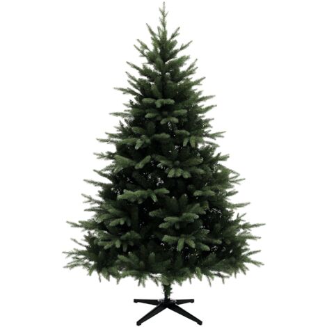 Rustic Spurce Tree HOMCOM 6ft Artificial Spurce Christmas Tree with 1696 Branches