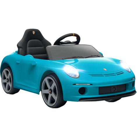 AIYAPLAY Electric Car for Kids 12V Licensed RUF GT for 3-5 Years, Blue (1/5)