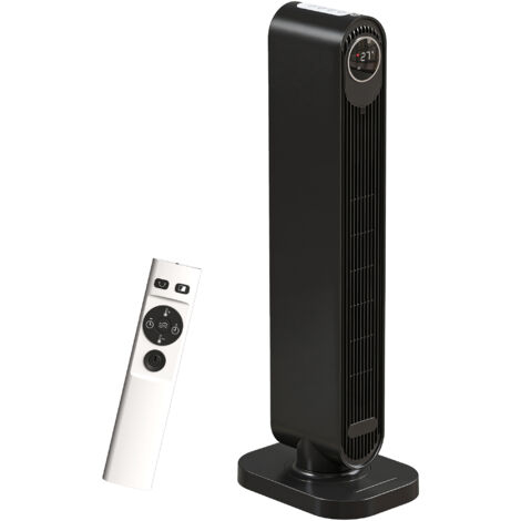 HOMCOM 2000W Electric Heater, Freestanding Convector Heater, Quiet - View #3