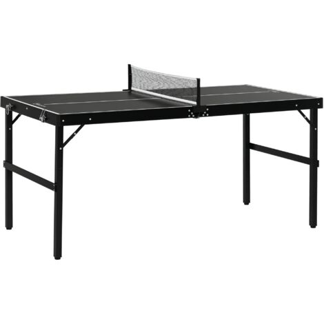 SPORTNOW 5ft Mini Table Tennis Table, Folding Ping Pong Table