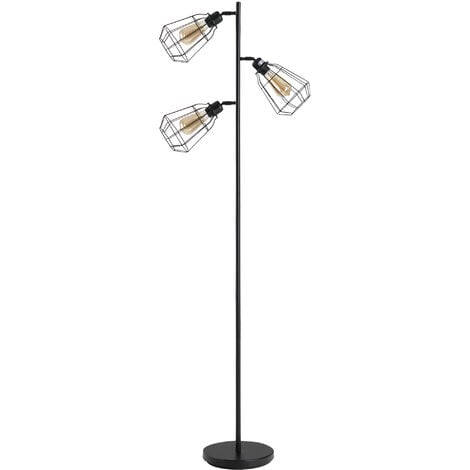 Industrial tree floor deals lamp