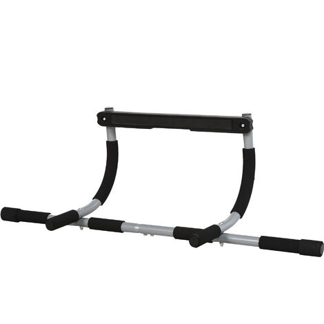 HOMCOM Indoor Fitness Door Horizontal Bar Pull-ups Home Gym Upper