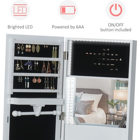 Small mirror 2024 jewelry cabinet