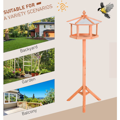 2pcs Wild Bird Feeder Hanging Bird Bath Garden Decor Bird Water Bowl Bird  Feeding Dish Tray Platform Feeder Bird Waterer With Metal Hooks For Outdoor