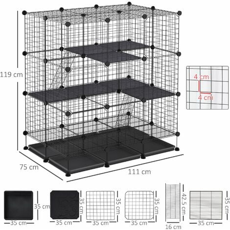 Expandable deals rabbit cage