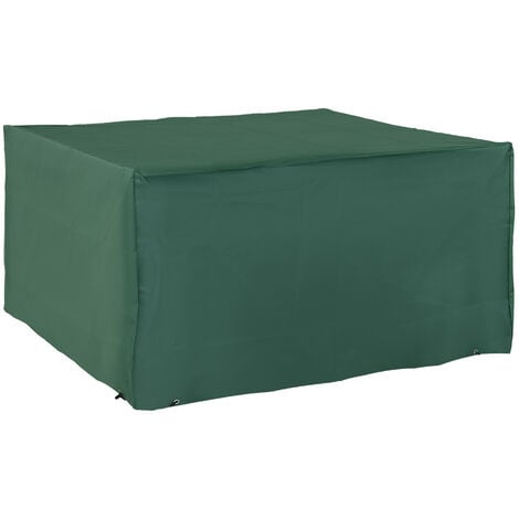 Outsunny UV Rain Protective Rattan Furniture Cover for Wicker Rattan Garden 135x135x75cm