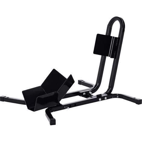HOMCOM Adjustable Motorcycle Wheel Chock Motorbike Holder with Metal Frame (1/5)