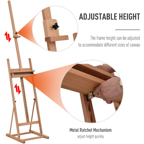 New Easel Stand, Wooden Stand, Artist Easel, Drawing Easel
