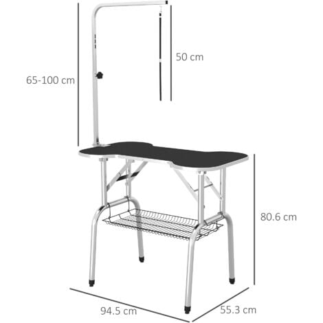 Grooming top table leash