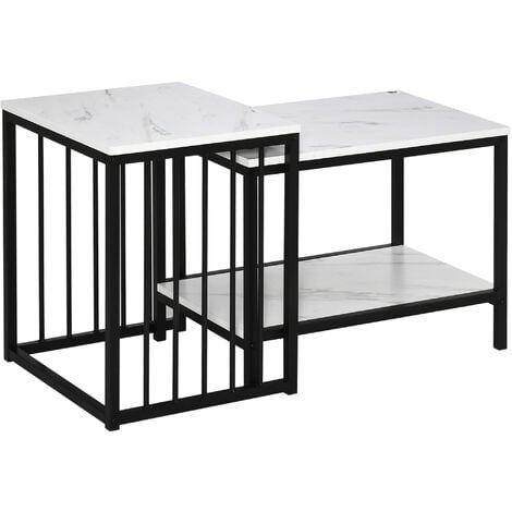 Loft range marble nest of deals tables