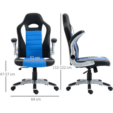 Homcom racing online chair