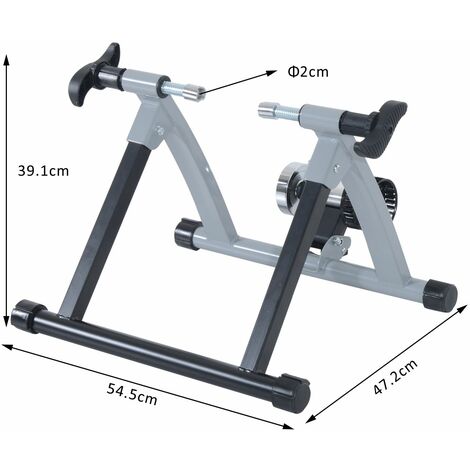 HOMCOM Indoor Bicycle Bike Trainer Suitable for 26 28 700C Road