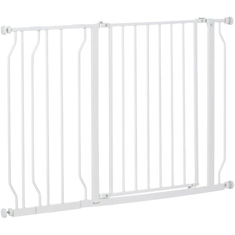 Tall wide stair clearance gate