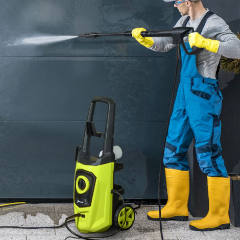 DURHAND Portable Power Washer 1800W, 150 Bar, 510 L/h for Garden, Car Green