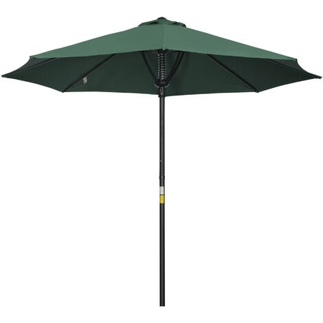 Fishing Umbrella Green 240x210 cm vidaXL