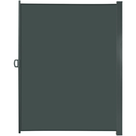 Outsunny 3x1.6M/3x1.8M/3x2M Retractable Side Awning Screen Fence Patio Privacy Divider 3x2M