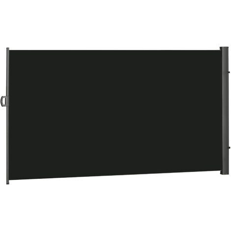 Outsunny 3x1.6M/3x1.8M/3x2M Retractable Side Awning Screen Fence Patio Privacy Divider 3x2M (1/5)