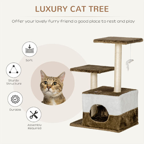 non carpet cat tree