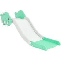 AIYAPLAY Kids Sofa Slide, Toddler Slide with 130cm Extended Length, Green