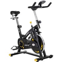 HOMCOM Adjustable Magnetic Resistance Exercise Bike w/ LCD Monitor Home Workout