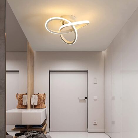 GOECO Modern LED Ceiling Light, 22W Ceiling Lamp, Flower Shape Design LED Ceiling Light for Bedroom Kitchen Living Room Hallway Dining Room Balcony (3000K Warm White Light)
