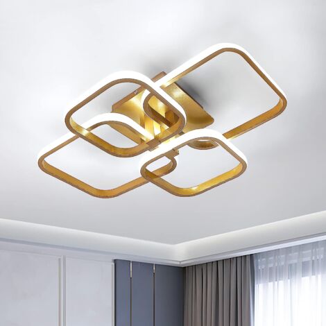 GOECO LED Ceiling Led Modern Design Circle Carré Cold Ceiling Lamp ...
