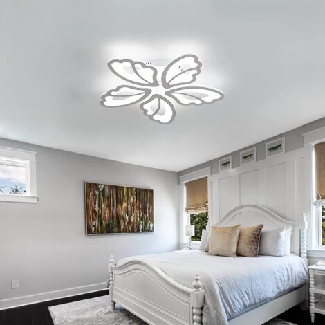 GOECO LED ceiling lights, 36W modern ceiling lamp, cold white light ...
