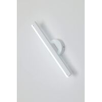 Modern LED Wall Lamp, 8W 426LM, Long White Wall Light 38CM, Cool White Light 6500K for Bedroom, Bathroom Mirror Light, Living Room, Dining Room, Hallway, Staircase