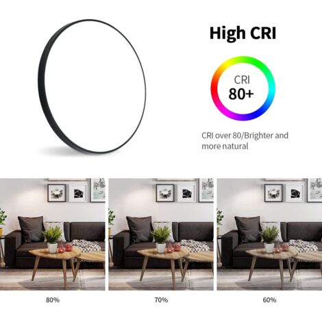 GOECO LED Deckenleuchte Rund Ø27cm Deckenleuchte Kaltweiß 6000K für Badezimmer Wasserdicht IP54 Für Bad, Schlafzimmer, Wohnzimmer, Küche