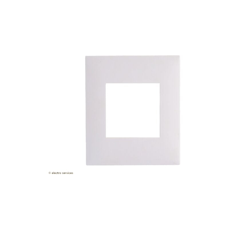 Plaque 1 poste Espace Evolution Arnould  Finition: Blanc