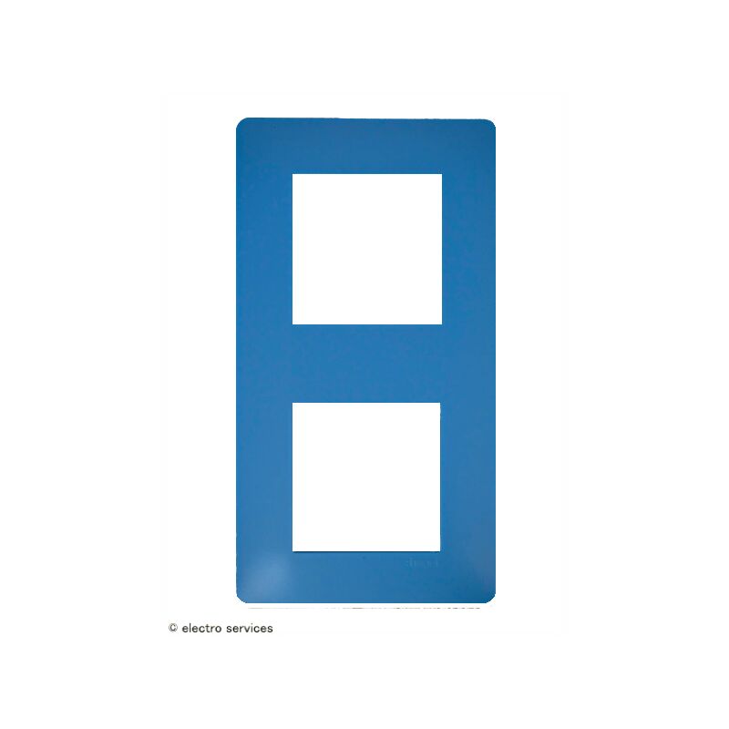 Plaque Triple Hager WE403 Essensya - 3 Postes, Montage Horizontal/vertical - Neuf