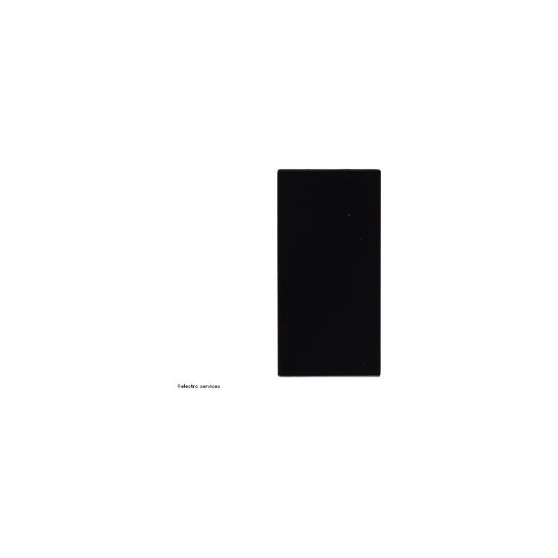 Obturateur 1 module Mosaic Legrand  Finition: Noir