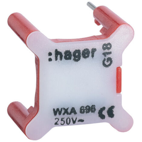Voyant pour interrupteur gallery 230V rouge HAGER WXA691